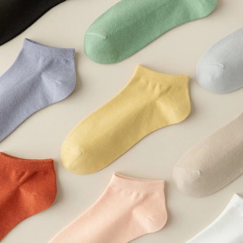 11 Pairs Women's Short Socks Spring and Summer Thin Solid Color Cotton School Socks for Girls Breathable Ankle Socks Wholesale
11 Pairs Women's Short Socks Spring and Summer Thin Solid Color Cotton School Socks for Girls Breathable Ankle Socks Wholesale