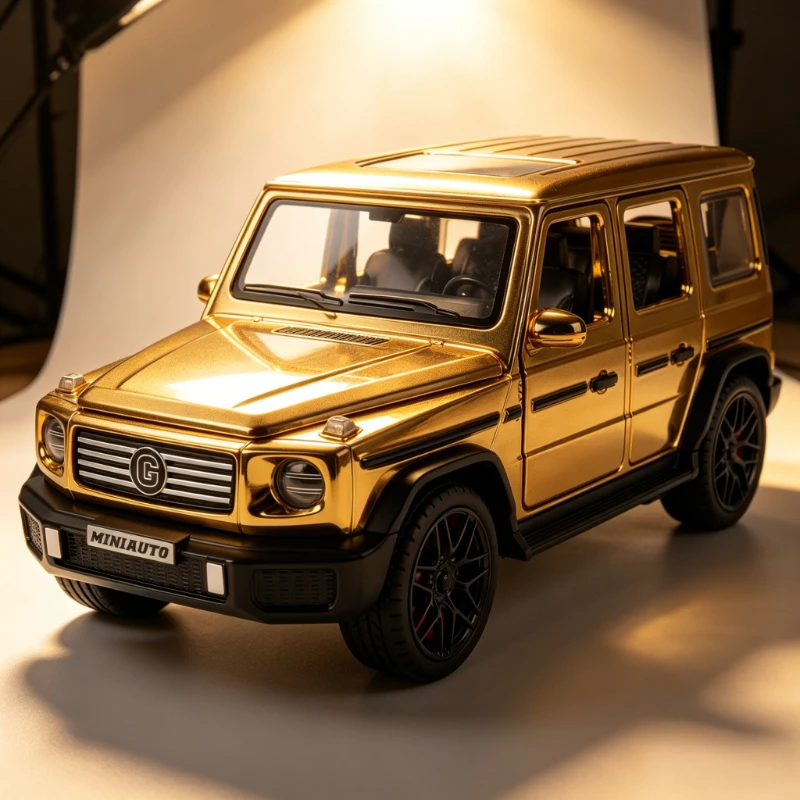 1:32 Alloy G500 Electroplating Alloy Car Model Pull Back Sound and Light Tide Play Favorite Single Item Toy Car
1:32 Alloy G500 Electroplating Alloy Car Model Pull Back Sound and Light Tide Play Favorite Single Item Toy Car