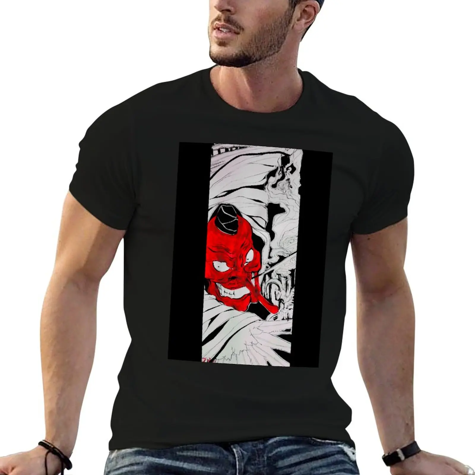Red Tengu T-Shirt men t shirt cotton 100% graphic t shirts for man cotton tshirt 100% T-shirt
Red Tengu T-Shirt men t shirt cotton 100% graphic t shirts for man cotton tshirt 100% T-shirt