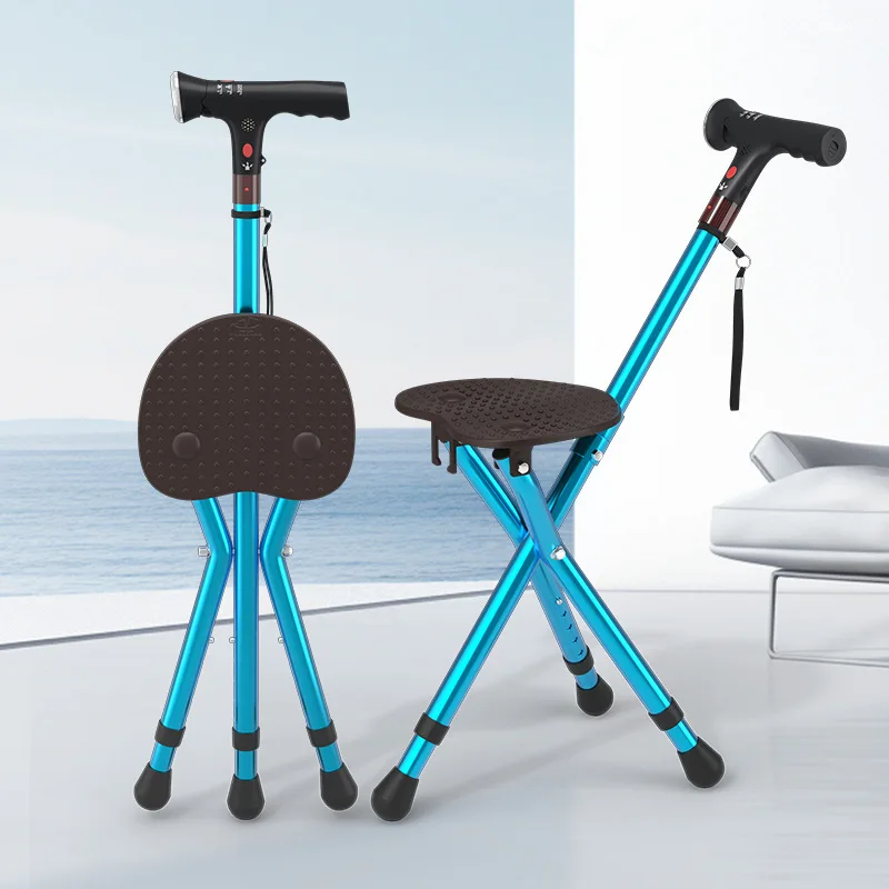 Трость с сиденьем, легкий табурет-трость, регулируемая по высоте 72-82 см, со светодиодной подсветкой и сигнализацией для прогулок пожилых людей
Трость с сиденьем, легкий табурет-трость, регулируемая по высоте 72-82 см, со светодиодной подсветкой и сигнализацией для прогулок пожилых людей