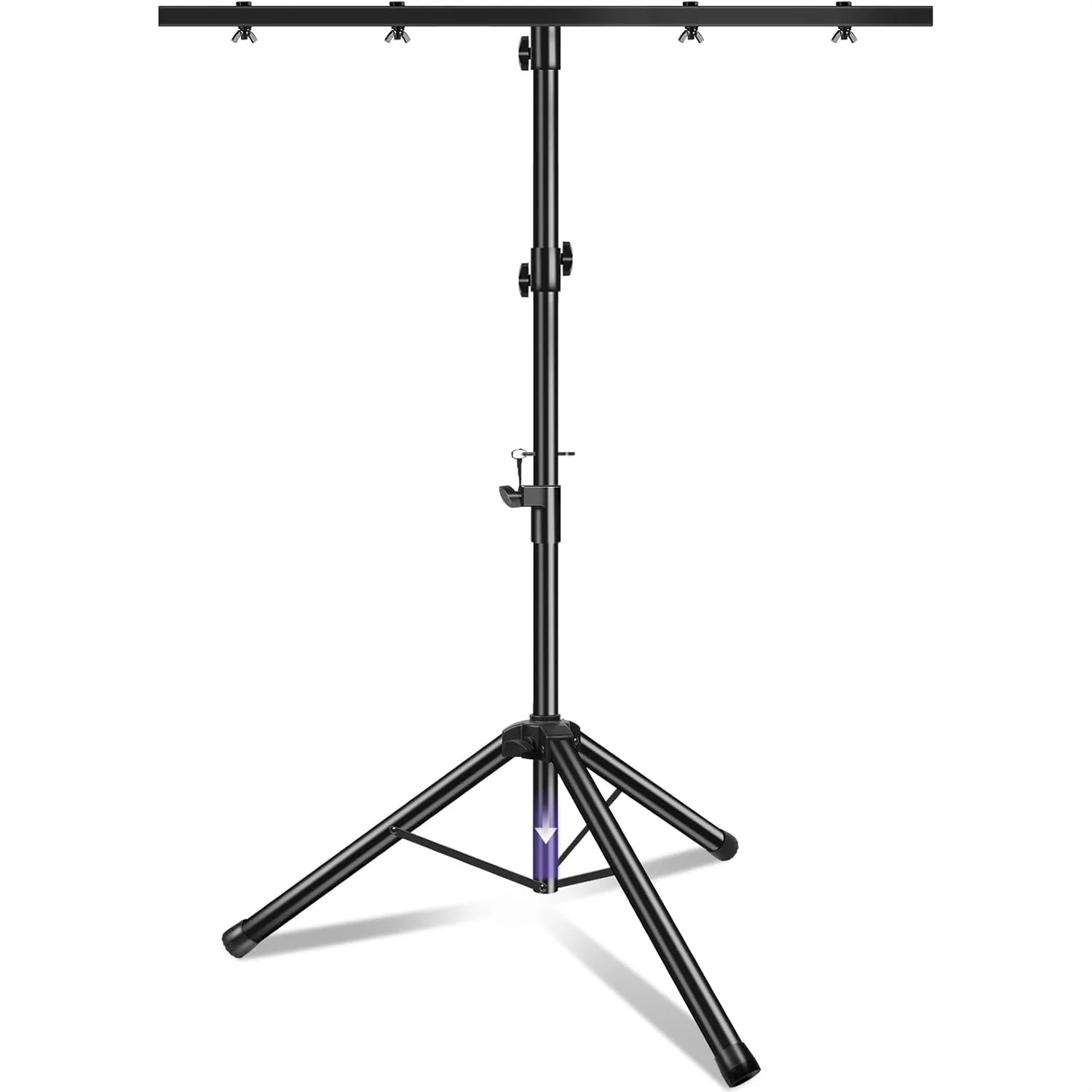 Heavy Duty DJ Light Stand, Par Can Tripod T-Bar Stage Lights Stand Adjustable 39-100 Inch for Concerts Parties
Heavy Duty DJ Light Stand, Par Can Tripod T-Bar Stage Lights Stand Adjustable 39-100 Inch for Concerts Parties