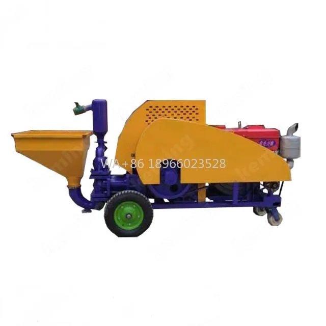 KZW Plaster Diesel Adjustable Speed Mortar Plaster Stucco Spraying Machine in India Price 
KZW Plaster Diesel Adjustable Speed Mortar Plaster Stucco Spraying Machine in India Price