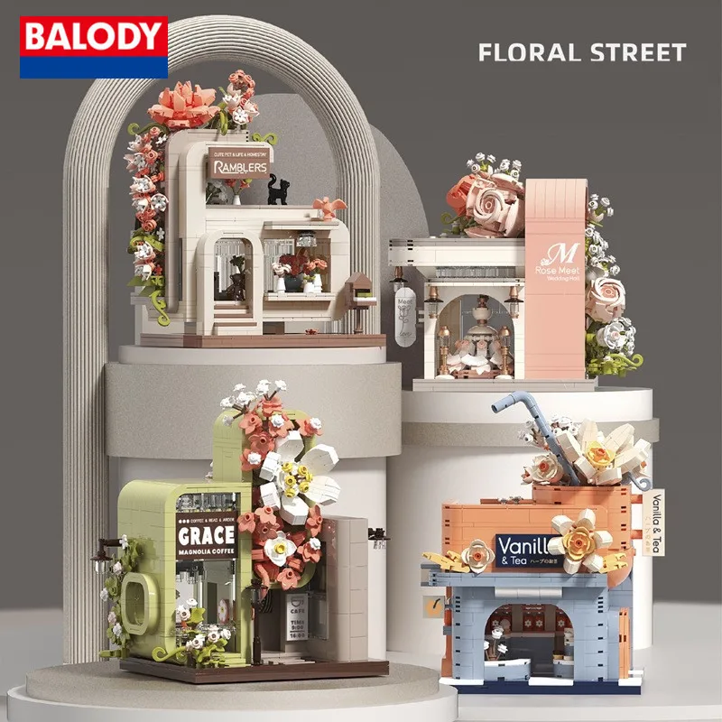 Конструктор BALODY street view, цветочный магазин, модель, украшение комнаты, модные креативные игрушки для сборки, подарки на день рождения для девочек
Конструктор BALODY street view, цветочный магазин, модель, украшение комнаты, модные креативные игрушки для сборки, подарки на день рождения для девочек