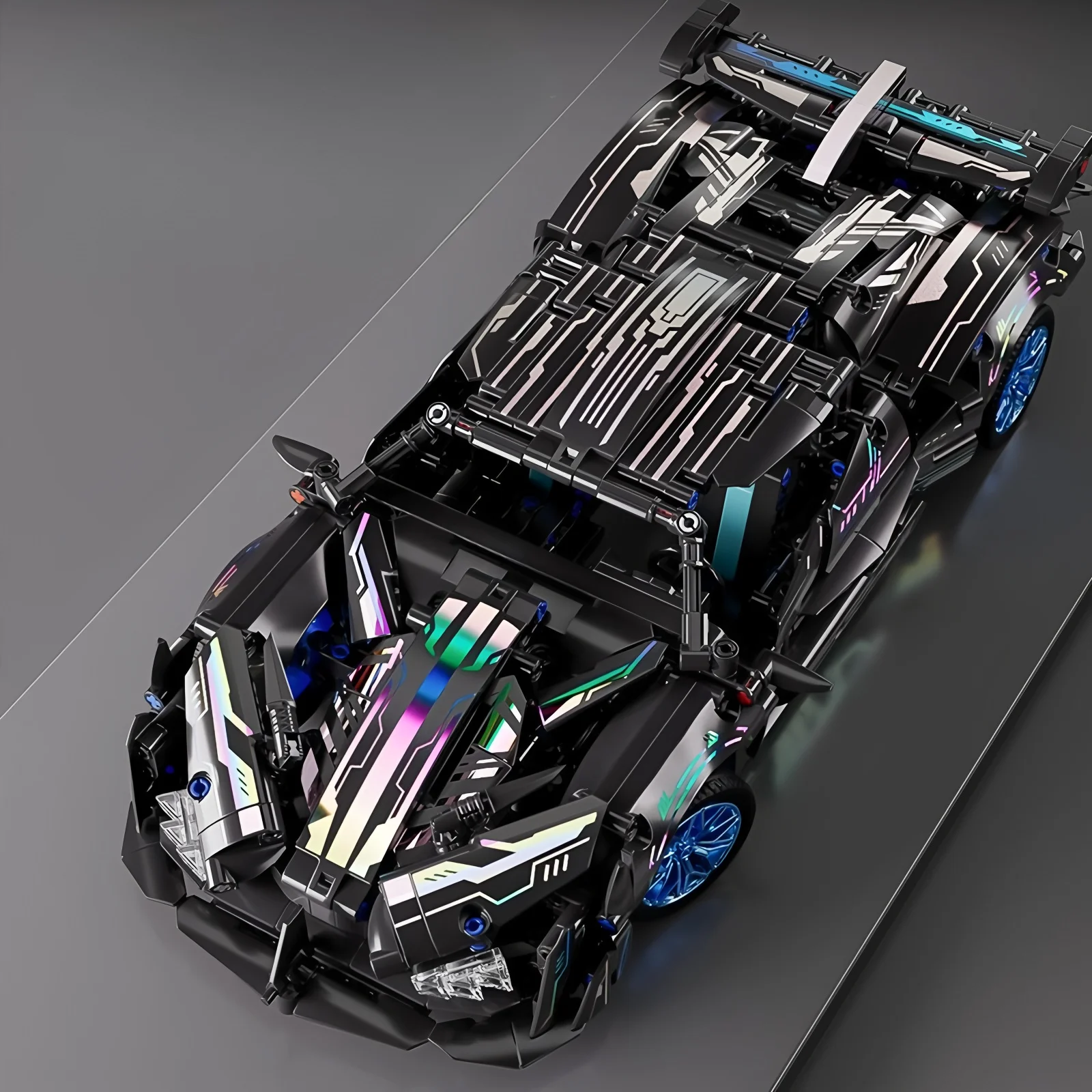 MINISO 1:14 Building block set racing car DIY bicycle building toy car assembly toy
MINISO 1:14 Building block set racing car DIY bicycle building toy car assembly toy