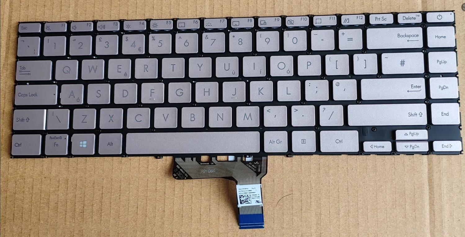 Новая британская клавиатура для ASUS ZenBook 14 UX425IA UX425E UX425EA UX425J UX425JA U4700IA U4700EA UM425IA UM425EA UM425UM 425UG UM425UAZ
Новая британская клавиатура для ASUS ZenBook 14 UX425IA UX425E UX425EA UX425J UX425JA U4700IA U4700EA UM425IA UM425EA UM425UM 425UG UM425UAZ