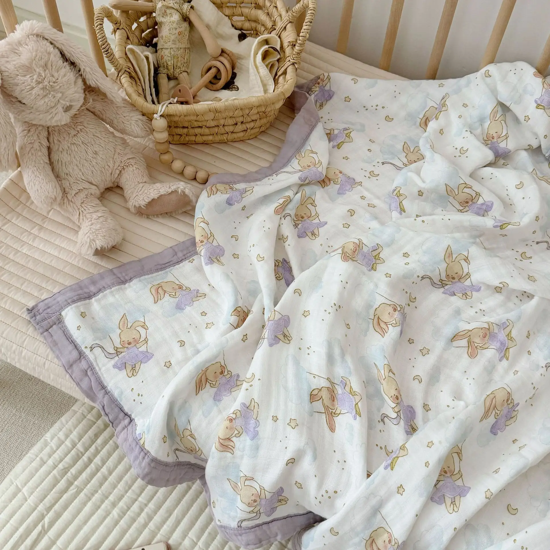 Bamboo Fiber Four Layer Cotton Blanket Newborn baby towel, bamboo cotton blanket, bath towel, air conditioning blanket CJ261
Bamboo Fiber Four Layer Cotton Blanket Newborn baby towel, bamboo cotton blanket, bath towel, air conditioning blanket CJ261