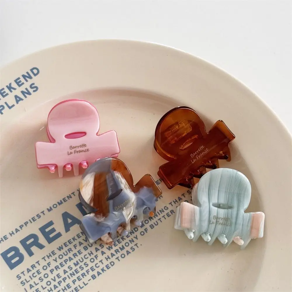 Fashion Korean Style Acetic Acid Hair Claw Sweet High Ponytail Clip French Shark Clip Brown Acetate Mini Hair Crab Clip Girls
Fashion Korean Style Acetic Acid Hair Claw Sweet High Ponytail Clip French Shark Clip Brown Acetate Mini Hair Crab Clip Girls