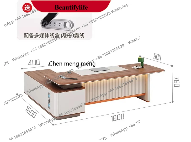 d178 Simple and modern large class desk single president small table supervisor manager office desk
d178 Simple and modern large class desk single president small table supervisor manager office desk