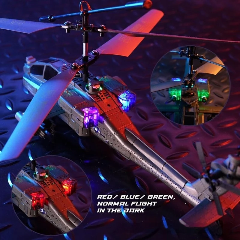 New Xk1 Apache Helicopter 3.5-Pass Height Remote Control Helicopter Children'S Toys
New Xk1 Apache Helicopter 3.5-Pass Height Remote Control Helicopter Children'S Toys