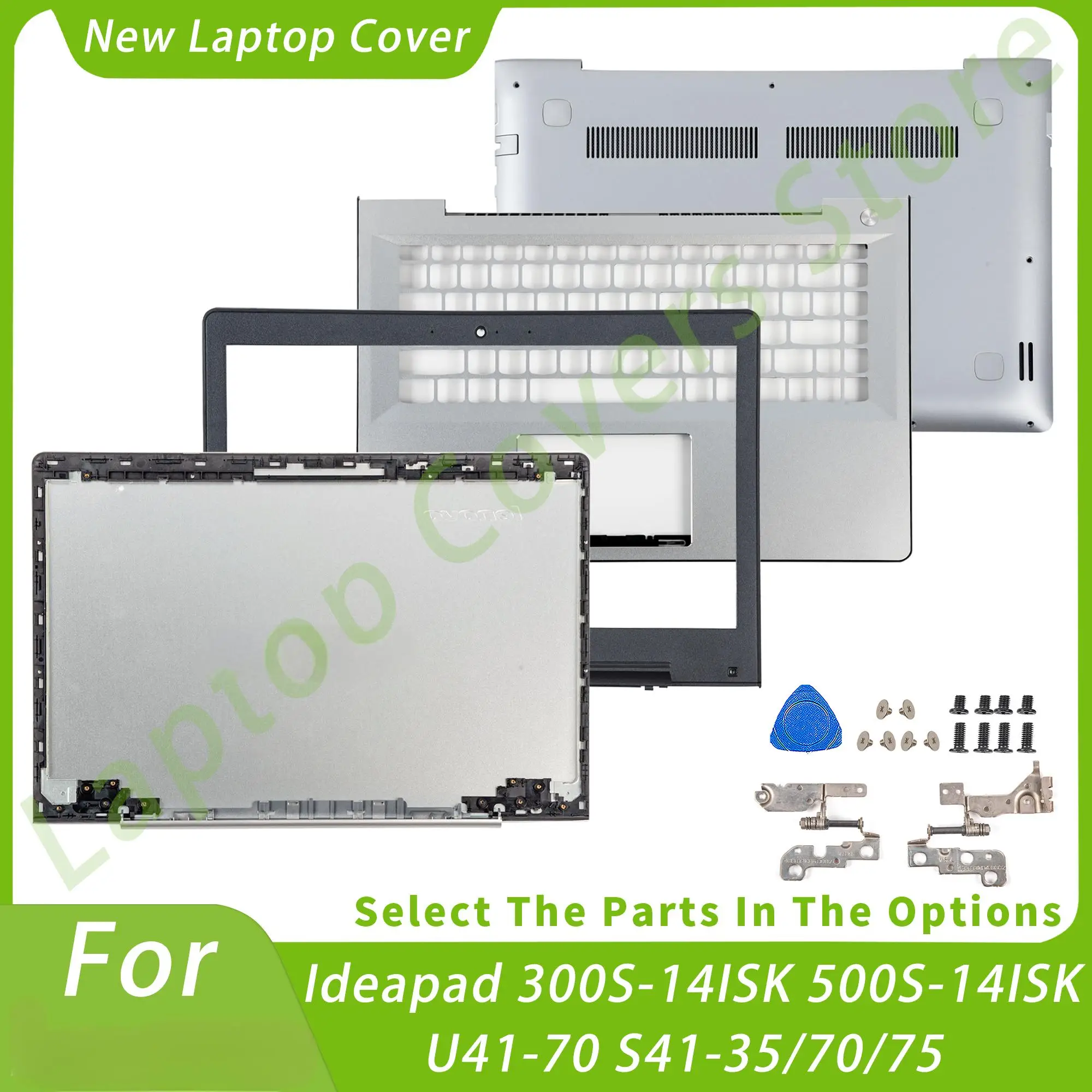 New Covers For Ideapad 300S-14ISK 500S-14ISK U41-70 S41-35 S41-70 i2000 Back Cover/Bezel/Palmrest/Bottom Case Parts Replace
New Covers For Ideapad 300S-14ISK 500S-14ISK U41-70 S41-35 S41-70 i2000 Back Cover/Bezel/Palmrest/Bottom Case Parts Replace