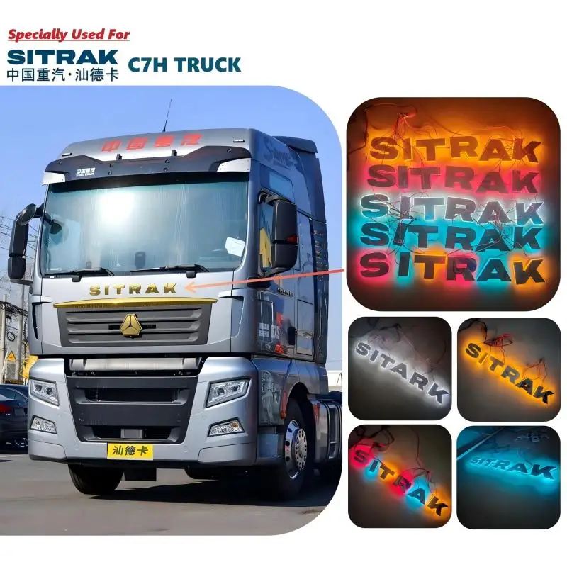 Specially Used For SITRAK Truck "Gold Letter" Luminous Character 100% Match Original Quality
Specially Used For SITRAK Truck "Gold Letter" Luminous Character 100% Match Original Quality