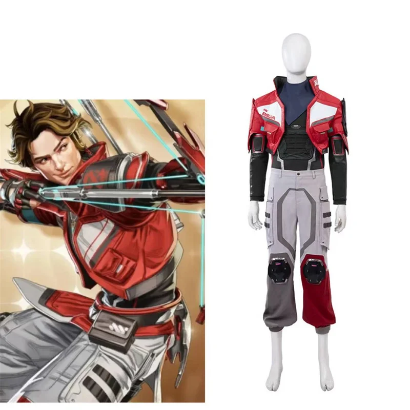 Game Apex Sparrow Cosplay Costume New Skin Top Pants with Coat Suit Halloween Carnival Party Outfit
Game Apex Sparrow Cosplay Costume New Skin Top Pants with Coat Suit Halloween Carnival Party Outfit