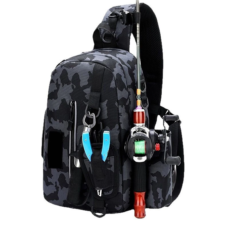 Fishing Multiple Storage Sling Single Shoulder Crossbody Bag,Fanny Waist Pack for Men Fishing,Fishing Box Chest Bag
Fishing Multiple Storage Sling Single Shoulder Crossbody Bag,Fanny Waist Pack for Men Fishing,Fishing Box Chest Bag