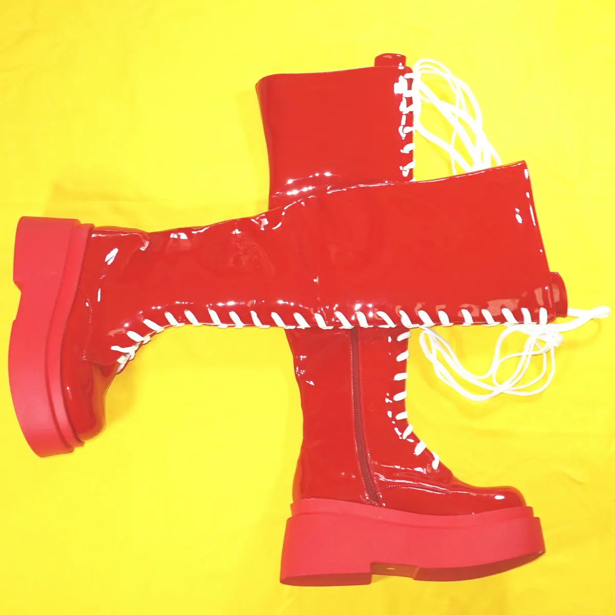 Platform Pumps Shoes Women Patent Leather Wedges High Heel Over The Knee Boots Female Round Toe Fashion Sneakers Casual Shoes
Platform Pumps Shoes Women Patent Leather Wedges High Heel Over The Knee Boots Female Round Toe Fashion Sneakers Casual Shoes