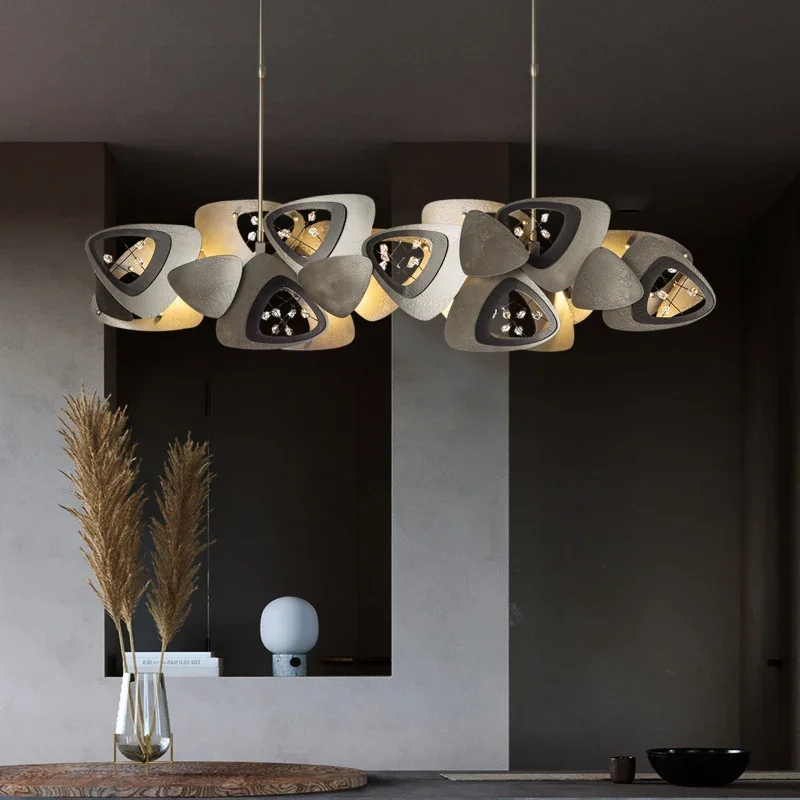 Creative Geometric Chandelier Postmodern Stainless Steel Special-Shaped Dining Room Living Room Light Luxury Crystal Chandelier
Creative Geometric Chandelier Postmodern Stainless Steel Special-Shaped Dining Room Living Room Light Luxury Crystal Chandelier