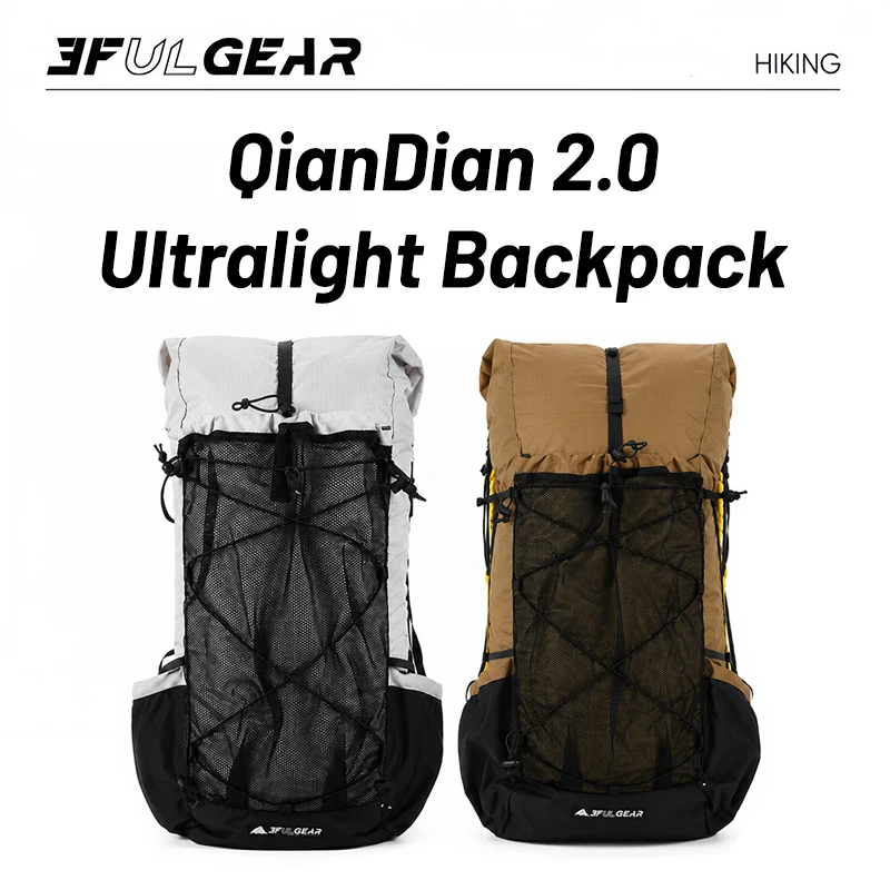 3F UL Gear Qidian Backpack Outdoor Camping UHMWPE Backpack Ultralight 40+16L Durable Bag Waterproof Hiking Mountaineering
3F UL Gear Qidian Backpack Outdoor Camping UHMWPE Backpack Ultralight 40+16L Durable Bag Waterproof Hiking Mountaineering