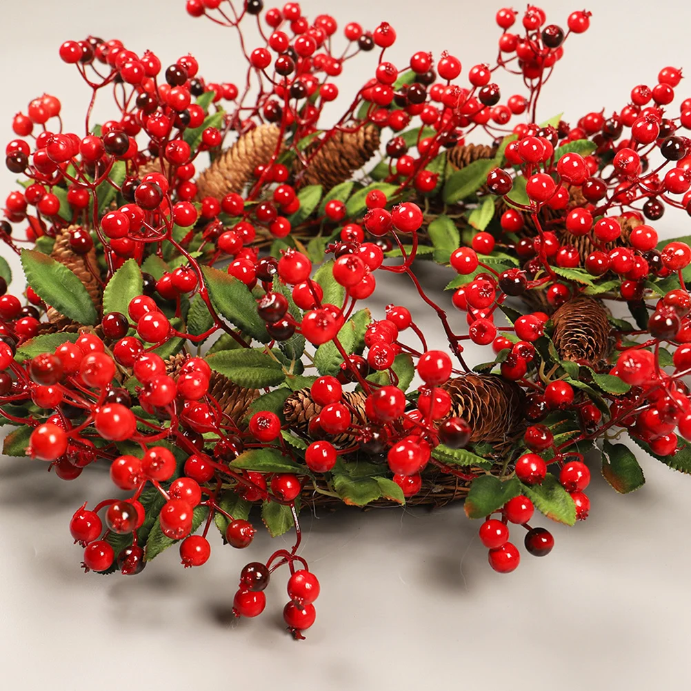 200Pcs Christmas Artificial Berry Simulation Red Fruit Wreath Garland Holiday Party Decoration Christmas Artificial Berry
200Pcs Christmas Artificial Berry Simulation Red Fruit Wreath Garland Holiday Party Decoration Christmas Artificial Berry