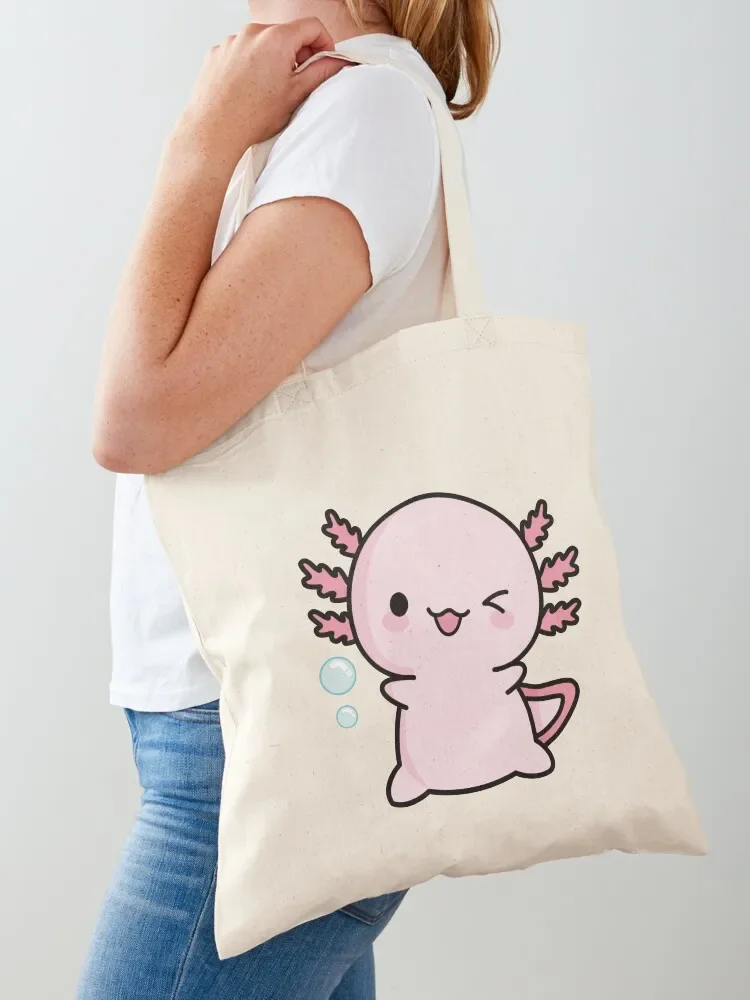 Copia de Cute Axolotl Salute Tote Bag women bag custom bags Candy bags canvas tote bag
Copia de Cute Axolotl Salute Tote Bag women bag custom bags Candy bags canvas tote bag