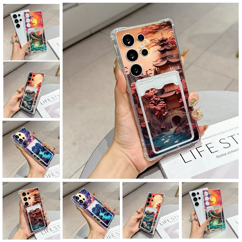 Moonlight Pavilion for Samsung Galaxy S25 Ultra S20 FE S21 S22+ S23 Plus S24 S26 S23+ softshell Transparent card pack phone case
Moonlight Pavilion for Samsung Galaxy S25 Ultra S20 FE S21 S22+ S23 Plus S24 S26 S23+ softshell Transparent card pack phone case