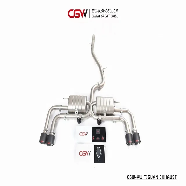 Affordable Performance Exhausts Valvetronic Carbon Fiber Quad Tips Muffler For V W Tiguan 2.0T AWD Full System Catback System
Affordable Performance Exhausts Valvetronic Carbon Fiber Quad Tips Muffler For V W Tiguan 2.0T AWD Full System Catback System