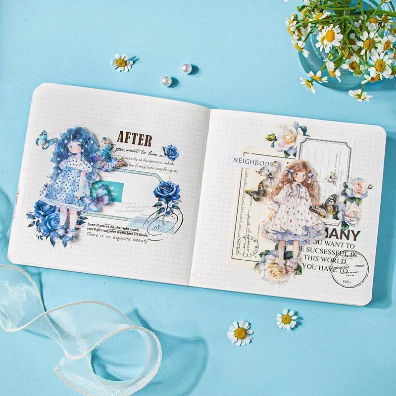 6pcts Decorative Shell Supplies Light Material Butterfly Girl Diary Background Stickers Handbook Scrapbook 138*118MM
6pcts Decorative Shell Supplies Light Material Butterfly Girl Diary Background Stickers Handbook Scrapbook 138*118MM