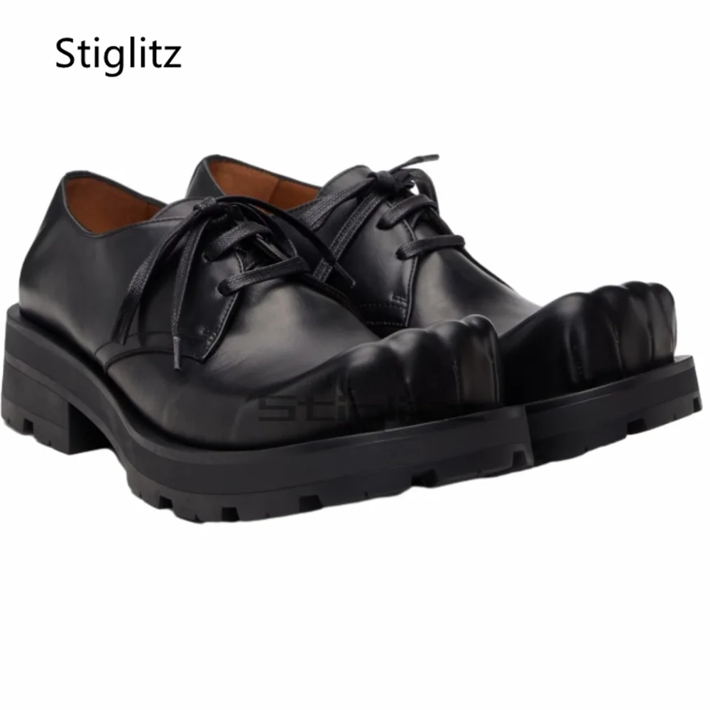 Новинка, мужские кожаные туфли на толстой подошве, однотонные оксфорды из воловьей кожи на массивном каблуке со шнуровкой, деловая весенне-осенняя обувь ручной работы
Новинка, мужские кожаные туфли на толстой подошве, однотонные оксфорды из воловьей кожи на массивном каблуке со шнуровкой, деловая весенне-осенняя обувь ручной работы