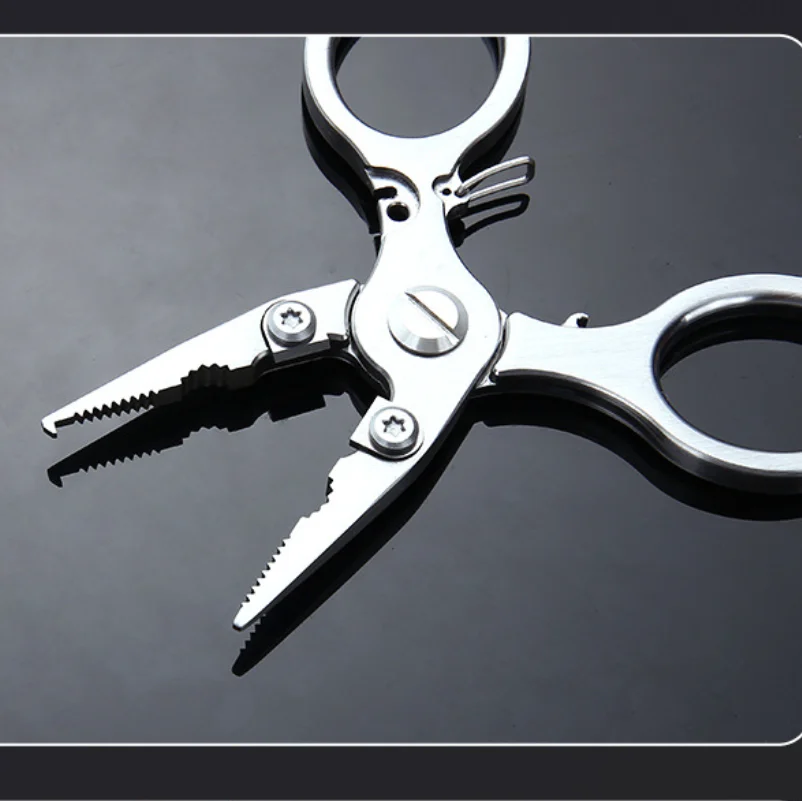 Fishing Scissors Y796 Mini Multi-functional Fishing Pliers Stainless Steel Wire-cutting And Hook-removing Pliers Micro-sized
Fishing Scissors Y796 Mini Multi-functional Fishing Pliers Stainless Steel Wire-cutting And Hook-removing Pliers Micro-sized