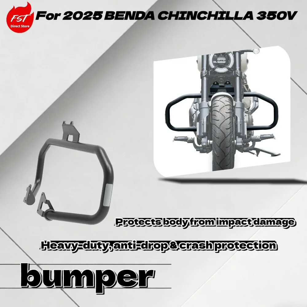 For 2025 Benda Chinchilla 350 High Strength Anti-Fall Protection Bar Impact Resistant Engine Cover Mod Fittings
For 2025 Benda Chinchilla 350 High Strength Anti-Fall Protection Bar Impact Resistant Engine Cover Mod Fittings