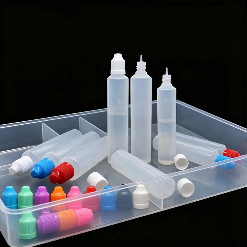 100Pcs 30mL 60ml Squeezable LDPE Plastic Ink Dropper Bottles Juice Liquid Applicator Bottle with Childproof Cap and Thin Tips
100Pcs 30mL 60ml Squeezable LDPE Plastic Ink Dropper Bottles Juice Liquid Applicator Bottle with Childproof Cap and Thin Tips