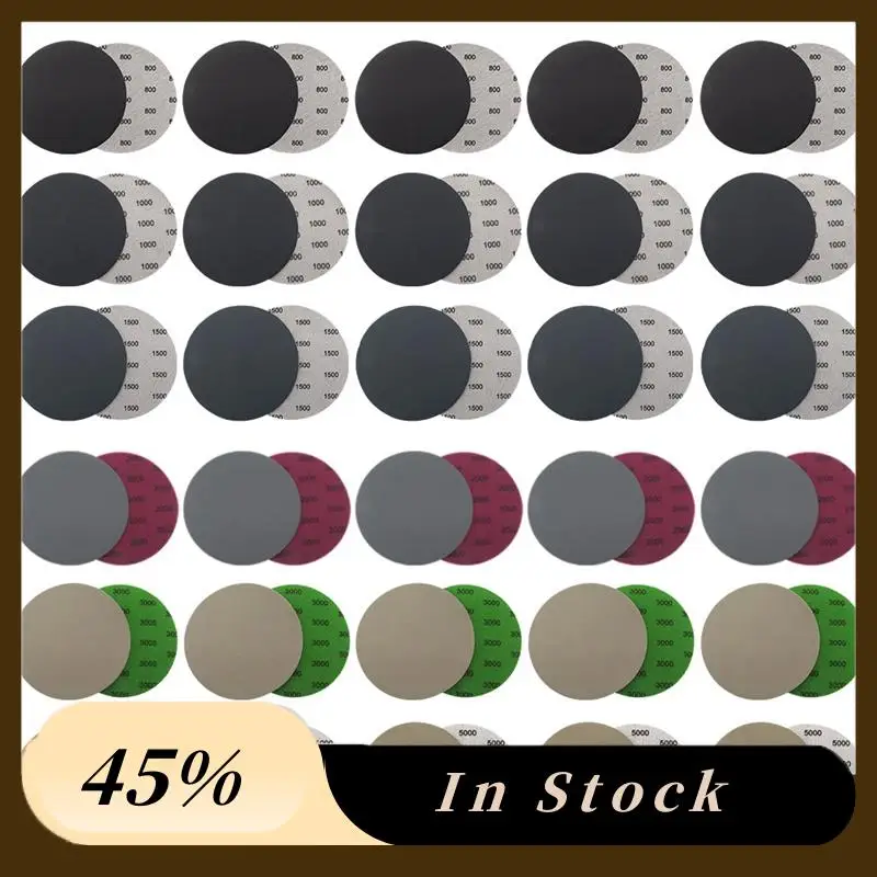 A60Z Top 60 Pcs 6 Inch Wet Dry Sanding Discs,6 Inch Sanding Discs Hook And Loop,800/1000/1500/2000/3000/5000 Grit Silicon Carbid
A60Z Top 60 Pcs 6 Inch Wet Dry Sanding Discs,6 Inch Sanding Discs Hook And Loop,800/1000/1500/2000/3000/5000 Grit Silicon Carbid