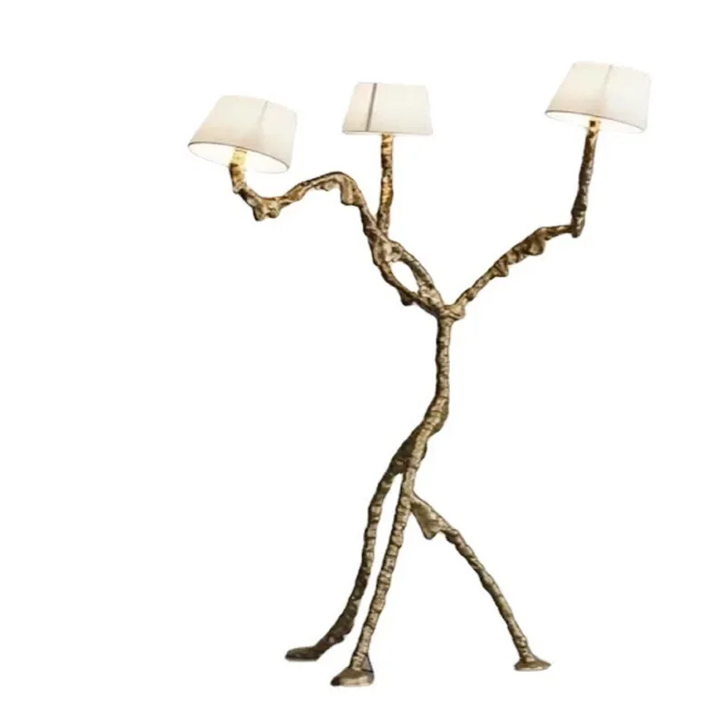 Italian light luxury all copper living room floor lamp
Italian light luxury all copper living room floor lamp