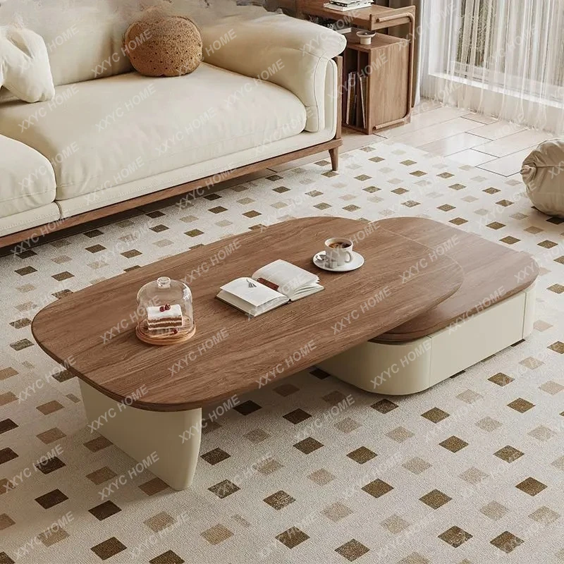 Medieval coffee table floor-to-ceiling TV cabinet combination set, light luxury and advanced sense, modern simple telescopic
Medieval coffee table floor-to-ceiling TV cabinet combination set, light luxury and advanced sense, modern simple telescopic