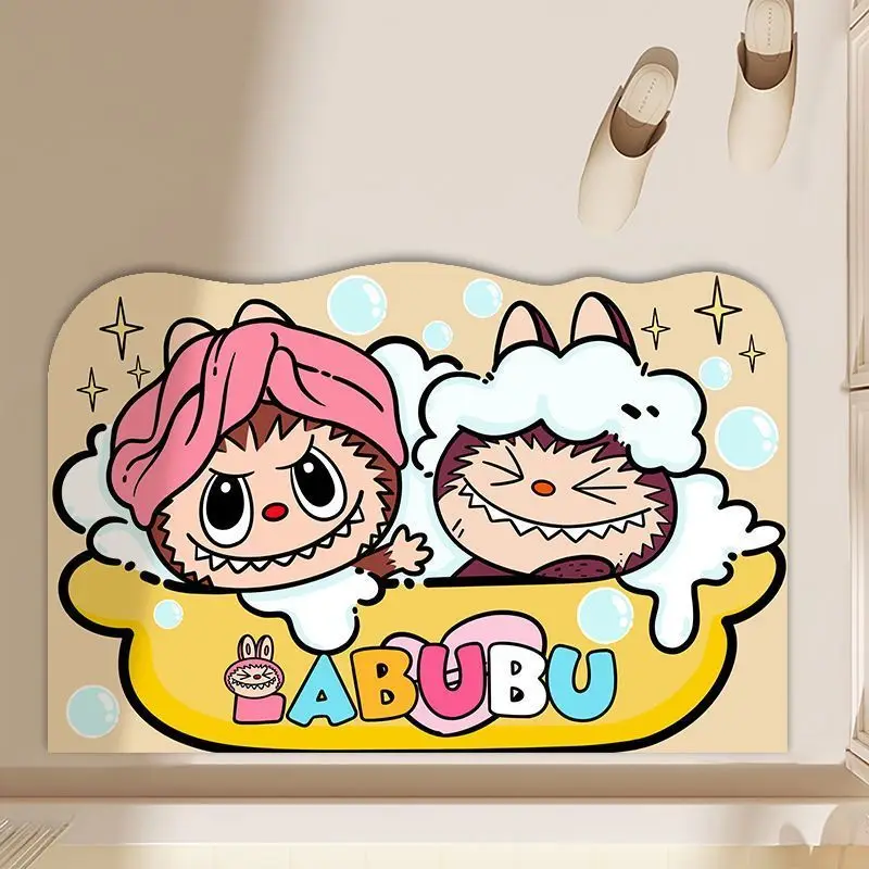 Labubu Anime Kawaii MINISO Absorbent Floor Mat Cute Cartoon Bathroom Non-slip Toilet Foot Mat Carpet Soft Gifts for Kids
Labubu Anime Kawaii MINISO Absorbent Floor Mat Cute Cartoon Bathroom Non-slip Toilet Foot Mat Carpet Soft Gifts for Kids