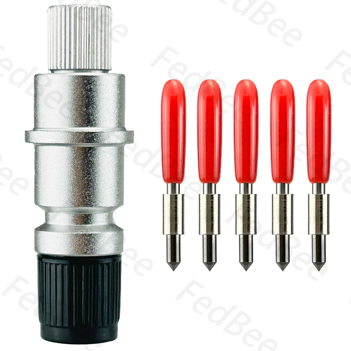 Standard 5pcs 45° Blade + 1pcs 1.5mm Blade Holder for Silhouette Cameo 3 2 1 Portrait 2 1 Curio Graphtec CB15 CB15U Series
Standard 5pcs 45° Blade + 1pcs 1.5mm Blade Holder for Silhouette Cameo 3 2 1 Portrait 2 1 Curio Graphtec CB15 CB15U Series