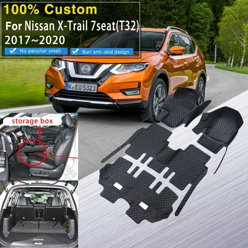 Качественные автомобильные коврики RHD для Nissan X-Trail T32 2017 ~ 2020, 7-местный водонепроницаемый ковер, украшение интерьера, автомобильный ковер, напольный коврик для автомобиля
Качественные автомобильные коврики RHD для Nissan X-Trail T32 2017 ~ 2020, 7-местный водонепроницаемый ковер, украшение интерьера, автомобильный ковер, напольный коврик для автомобиля