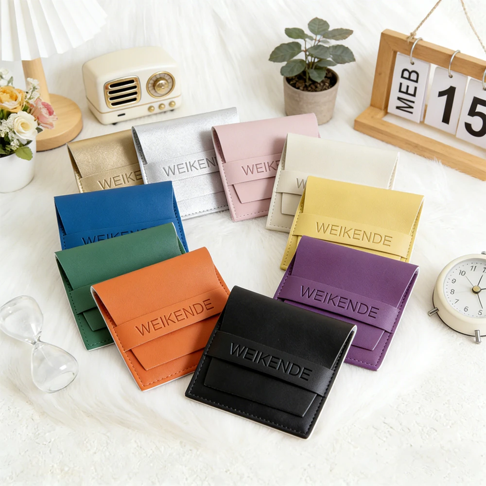 Custom Logo 50Pcs 6.2x6.2cm Black PU Leather Jewelry Pouch Jewellry Packaging Pouches Bags Wedding Earrings Necklace Rings Bag
Custom Logo 50Pcs 6.2x6.2cm Black PU Leather Jewelry Pouch Jewellry Packaging Pouches Bags Wedding Earrings Necklace Rings Bag