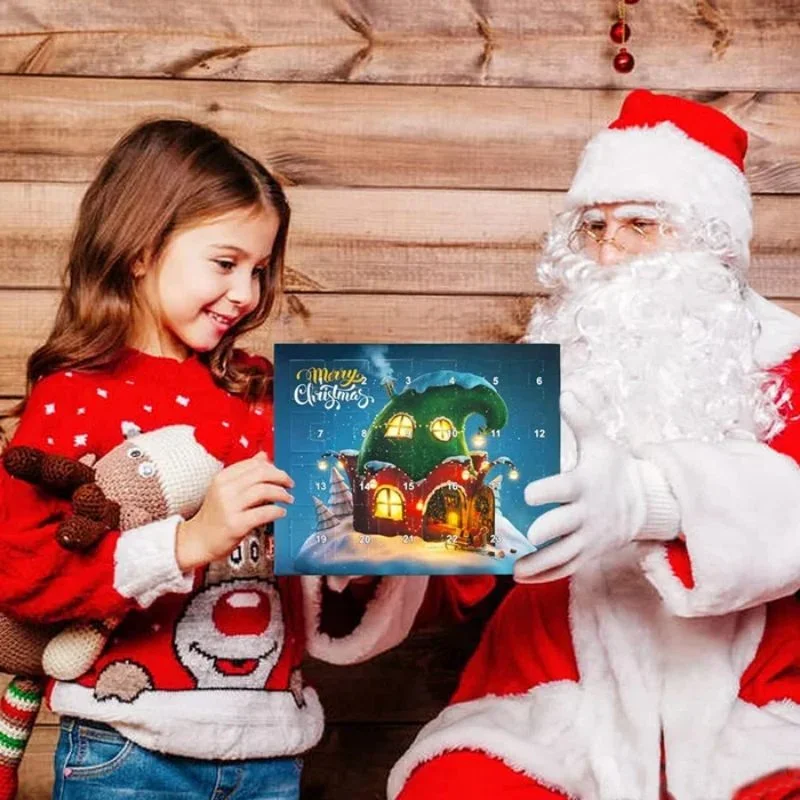 DIY Christmas Advent Calendar Bracelets Set 24 Days Advent Calendar Christmas Bells Surprise Blind Box Children's Bracelet Gift
DIY Christmas Advent Calendar Bracelets Set 24 Days Advent Calendar Christmas Bells Surprise Blind Box Children's Bracelet Gift