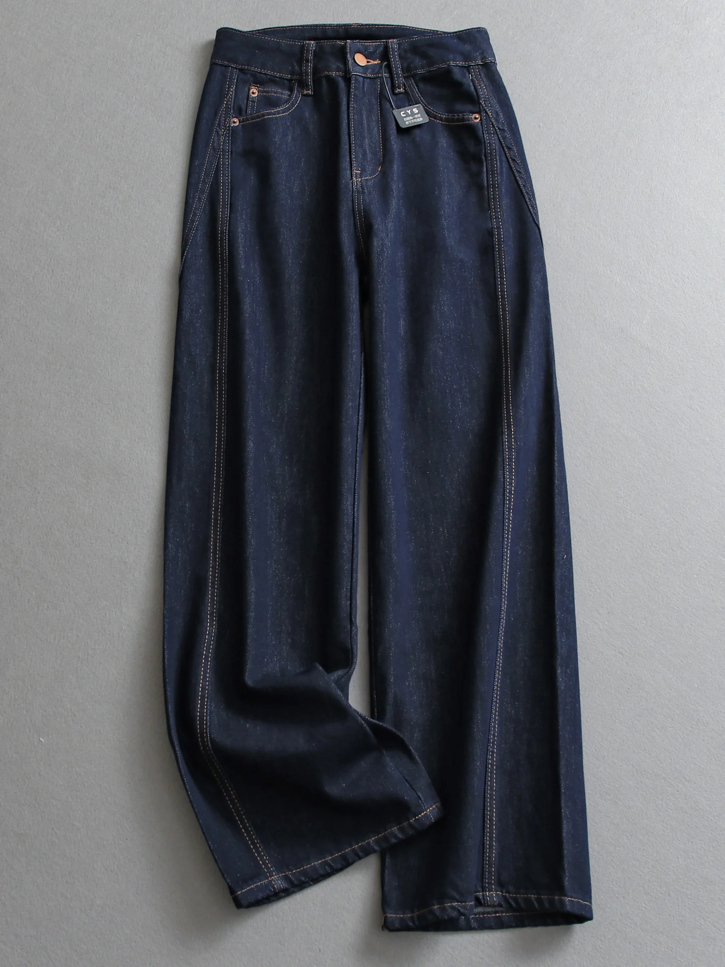 High Waist Loose Straight Leg Jeans Denim Blue Women's Comfortable Skin-Friendly Casual Summer Long Pants Trousers
High Waist Loose Straight Leg Jeans Denim Blue Women's Comfortable Skin-Friendly Casual Summer Long Pants Trousers