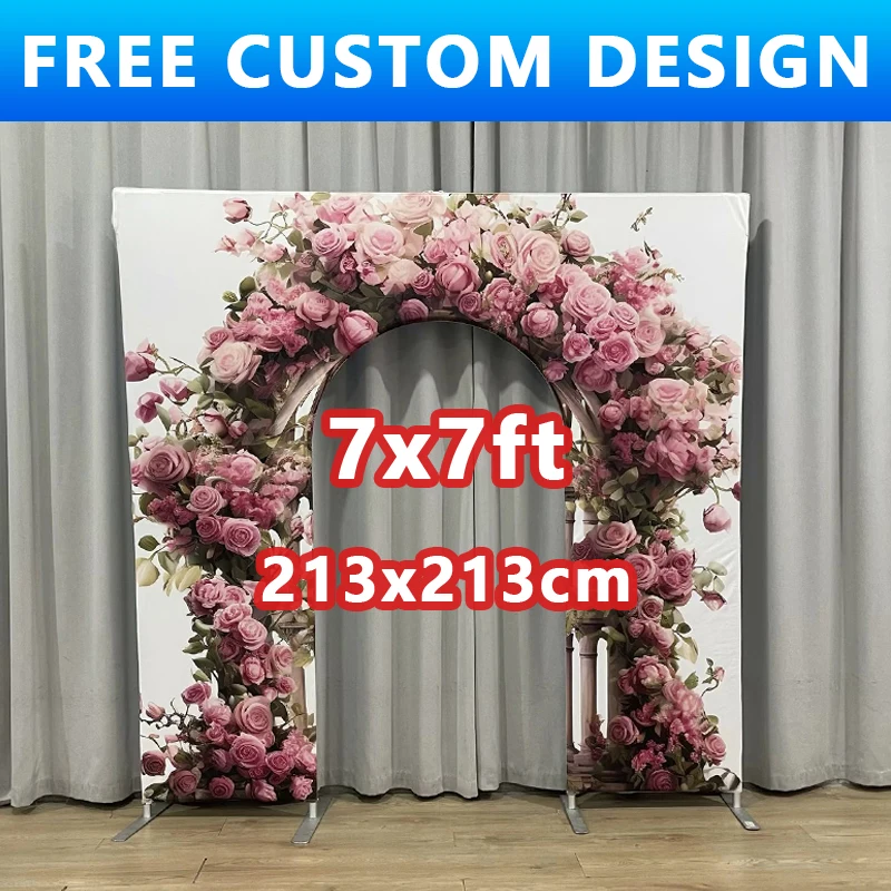 Aluminium 7x7ft Wedding Arch Background Stands for Birthday Party Decoration Photo Studio Photography Scene Party Supplies
Aluminium 7x7ft Wedding Arch Background Stands for Birthday Party Decoration Photo Studio Photography Scene Party Supplies