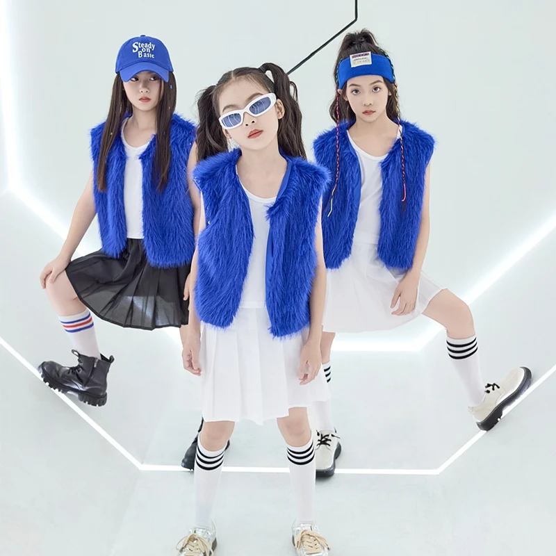 New Jazz Modern Dance Costumes For Girls Feather Top Skirt Suit Children Hip Hop Dance Girls Groups Performance Clothes DN19570
New Jazz Modern Dance Costumes For Girls Feather Top Skirt Suit Children Hip Hop Dance Girls Groups Performance Clothes DN19570