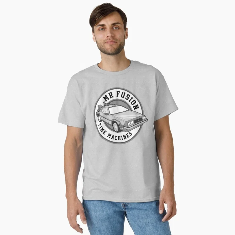 0324 Back To The Future Retro Sic Fi Gift t shirt Vintage Time Machine DeLorean Graphic Clothes 100% cotton Large size Tops
0324 Back To The Future Retro Sic Fi Gift t shirt Vintage Time Machine DeLorean Graphic Clothes 100% cotton Large size Tops