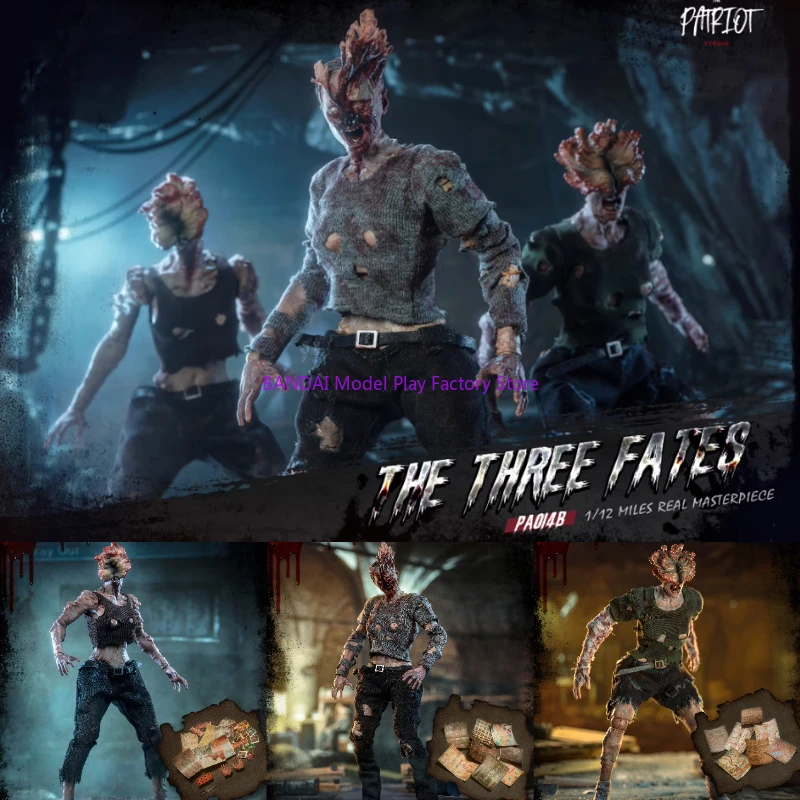 In Stock Patriot Studio The Last of Us Clicker The Three Fates Zombie 1/12 Cloth Gown Action Figures Toy Gift Collection
In Stock Patriot Studio The Last of Us Clicker The Three Fates Zombie 1/12 Cloth Gown Action Figures Toy Gift Collection