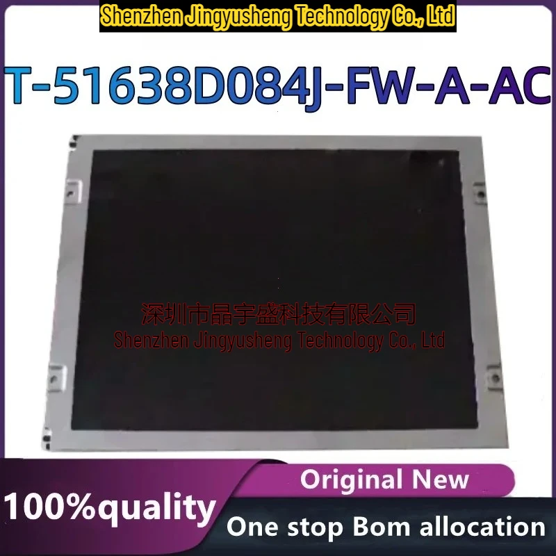 100% New Original 8.4 640*480 LCD PANEL T-51638D084J-FW-A-AC Integrated Circuits
100% New Original 8.4 640*480 LCD PANEL T-51638D084J-FW-A-AC Integrated Circuits