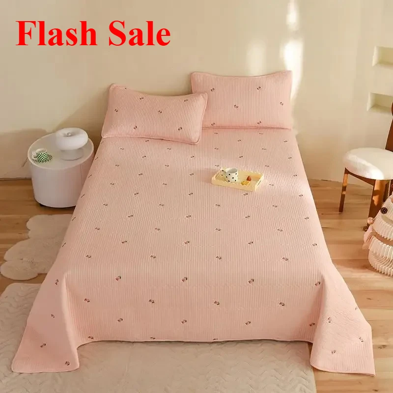 2025 3Pcs Pure Cotton embroidery Chic Quilted Cotton Bedspread Bed Cover set Coverlets, Pillowcases
2025 3Pcs Pure Cotton embroidery Chic Quilted Cotton Bedspread Bed Cover set Coverlets, Pillowcases