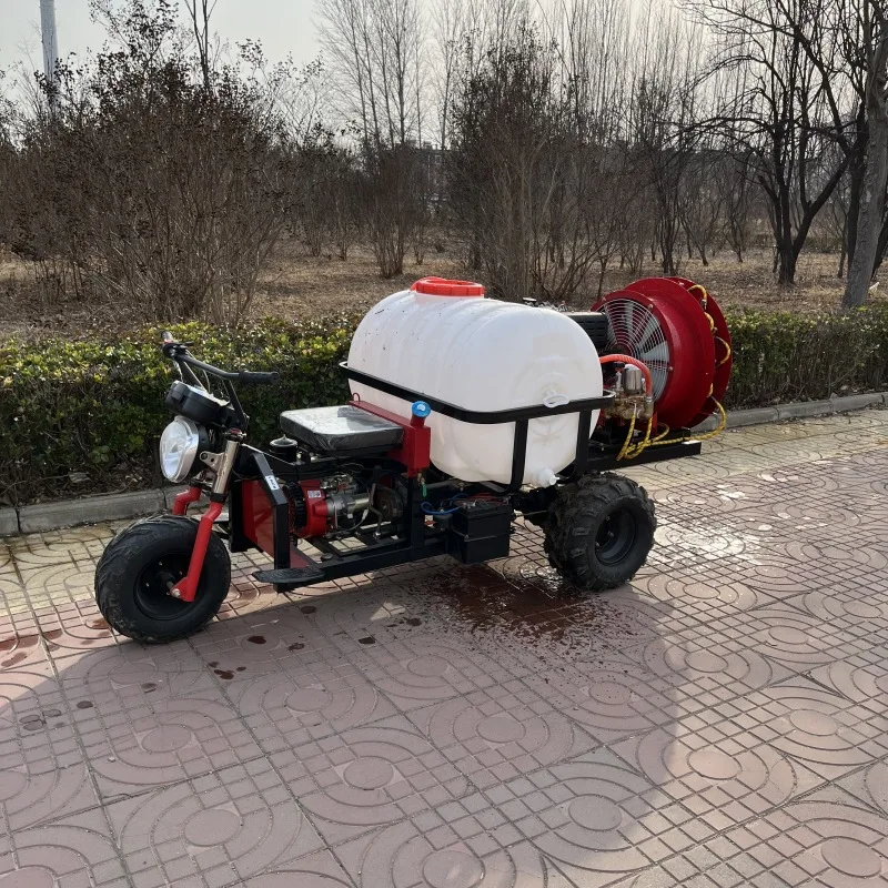 Ride-in orchard air sprayer, fully automatic three-wheel fruit tree sprayer, small agricultural sprayer
Ride-in orchard air sprayer, fully automatic three-wheel fruit tree sprayer, small agricultural sprayer
