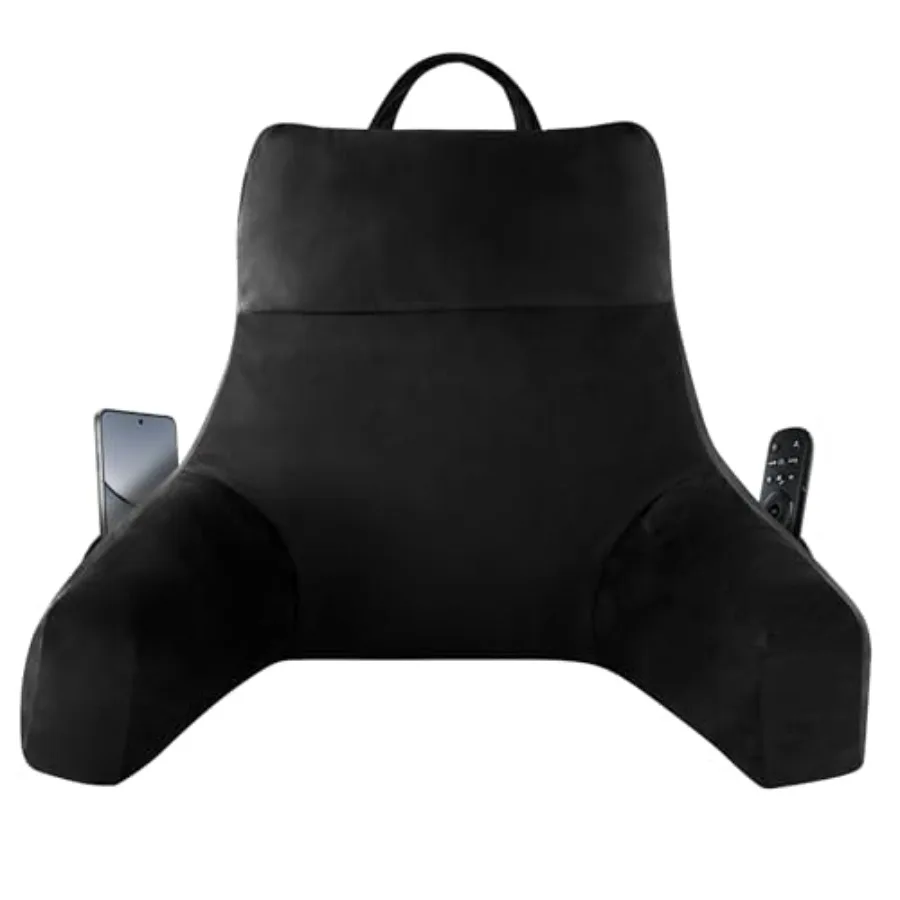 Подушка для чтения с подлокотниками для взрослых, подушка для сидения, подушка-спинка из сжатой пены с карманами и съемным чехлом
Подушка для чтения с подлокотниками для взрослых, подушка для сидения, подушка-спинка из сжатой пены с карманами и съемным чехлом