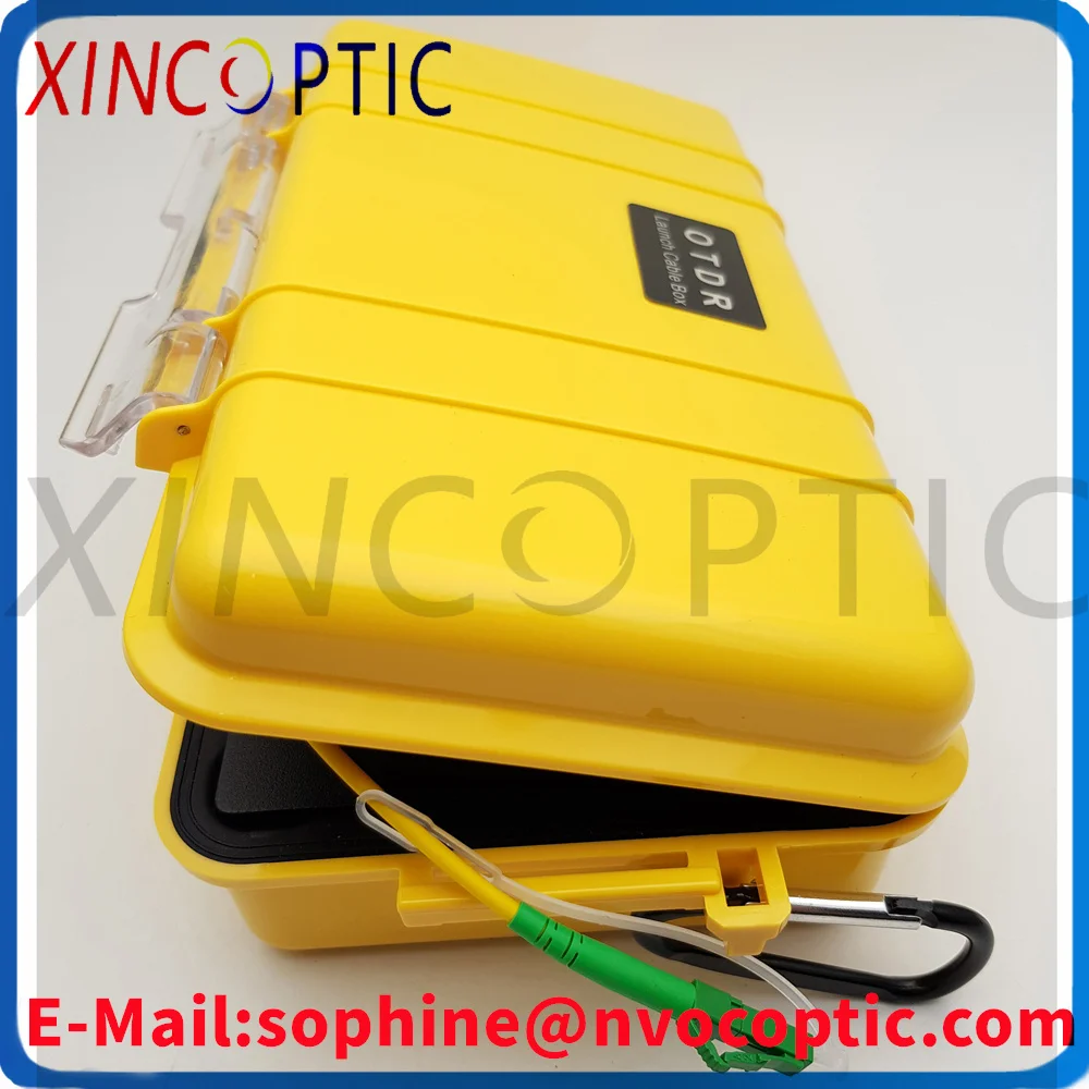 Single Mode G657A1 1KM 2KM Fiber Optic OTDR Launch Cable Ring SC/APC on I/P Lead, LC/APC on O/P Lead
Single Mode G657A1 1KM 2KM Fiber Optic OTDR Launch Cable Ring SC/APC on I/P Lead, LC/APC on O/P Lead
