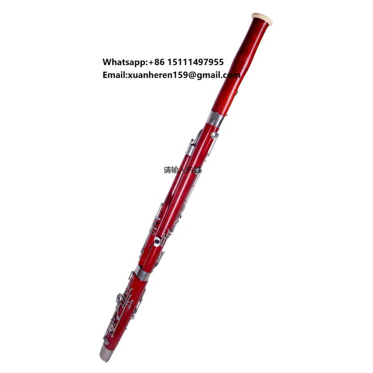 High Quality Factory Direct Bassoon Woodwind Musical Instrument
High Quality Factory Direct Bassoon Woodwind Musical Instrument