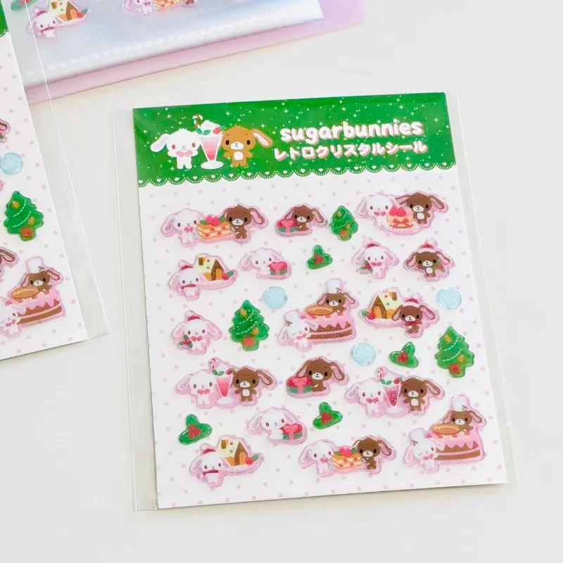 Милые сахарные кролики, 3D рельефная наклейка, мультяшная рождественская наклейка для девочек, украшение «сделай сам», чемодан, чехол для телефона, праздничные подарки
Милые сахарные кролики, 3D рельефная наклейка, мультяшная рождественская наклейка для девочек, украшение «сделай сам», чемодан, чехол для телефона, праздничные подарки