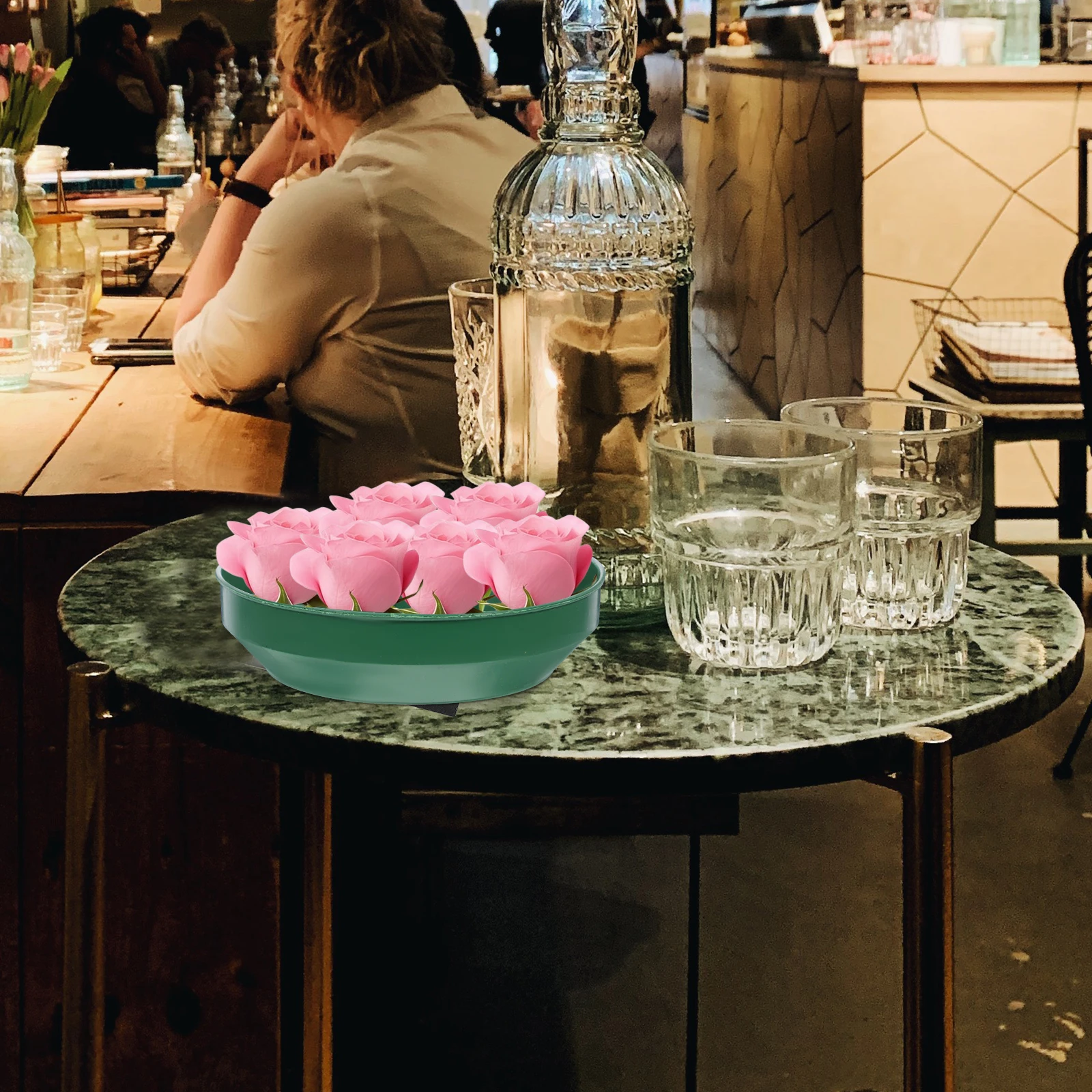 10 Pcs Round Dial Floral Trays for Arrangements Plate Flower Container Foam Block
10 Pcs Round Dial Floral Trays for Arrangements Plate Flower Container Foam Block